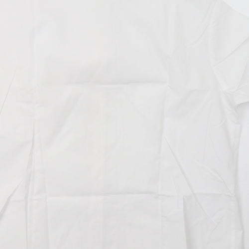 Disley Womens White   Basic Button-Up Size 18