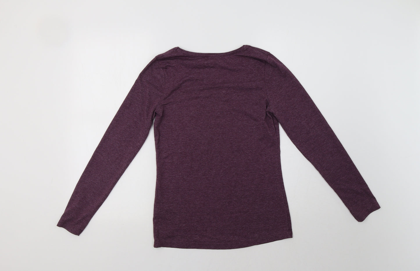 George Womens Purple   Basic T-Shirt Size 8