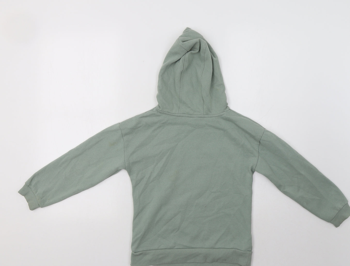 Primark Girls Green   Shrug Hoodie Size 9-10 Years  - Together Stronger