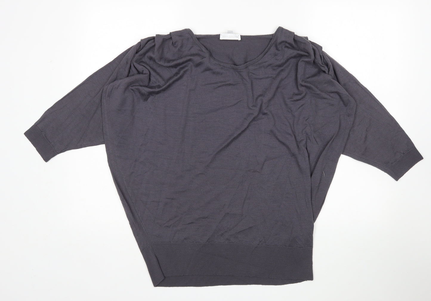 John Smedley Womens Grey   Pullover Jumper Size M