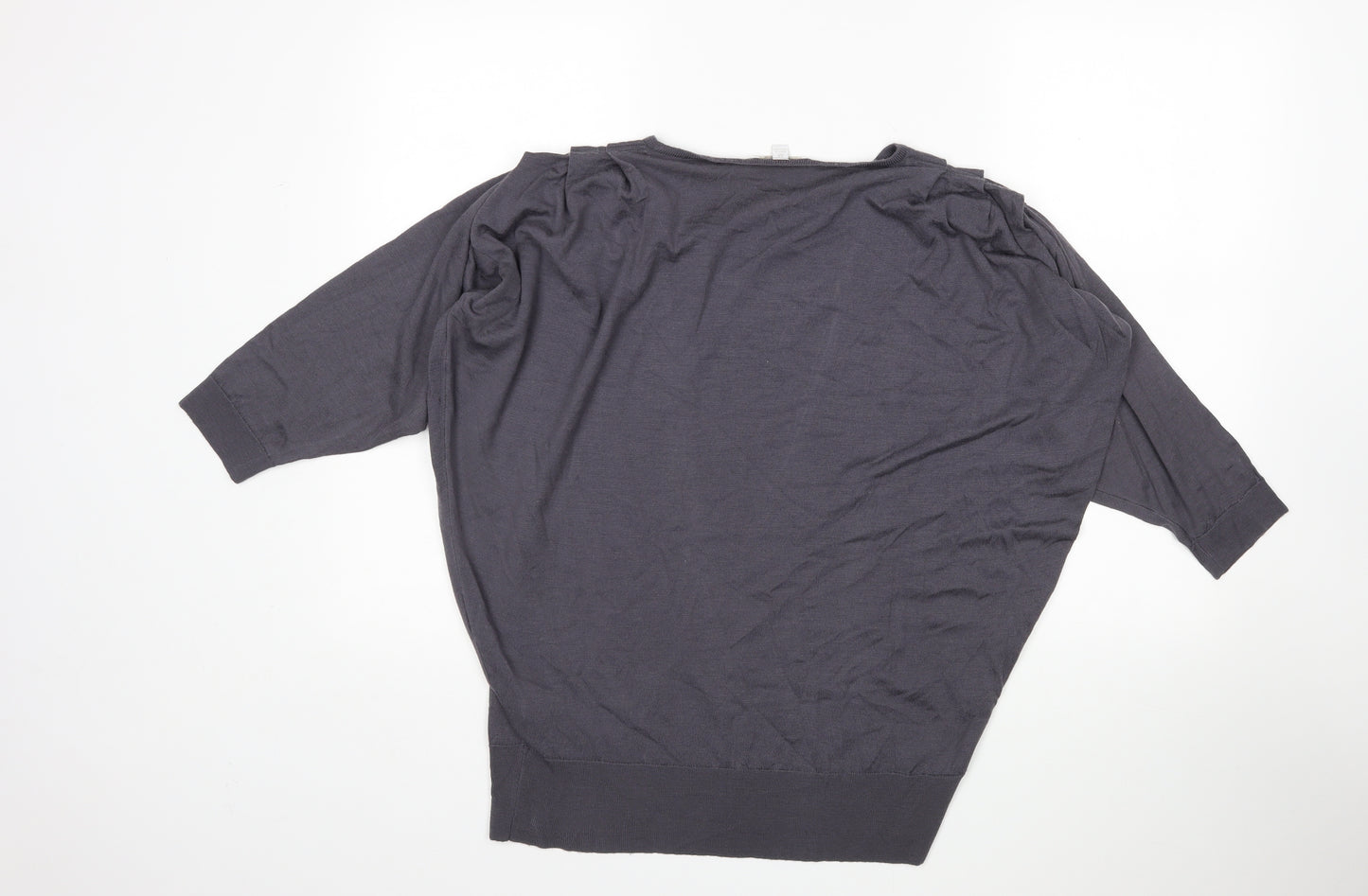 John Smedley Womens Grey   Pullover Jumper Size M