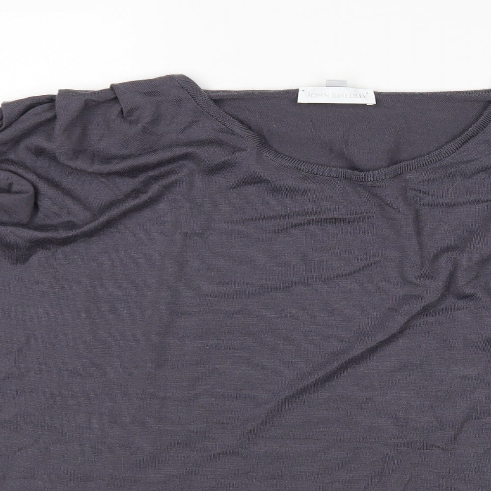 John Smedley Womens Grey   Pullover Jumper Size M