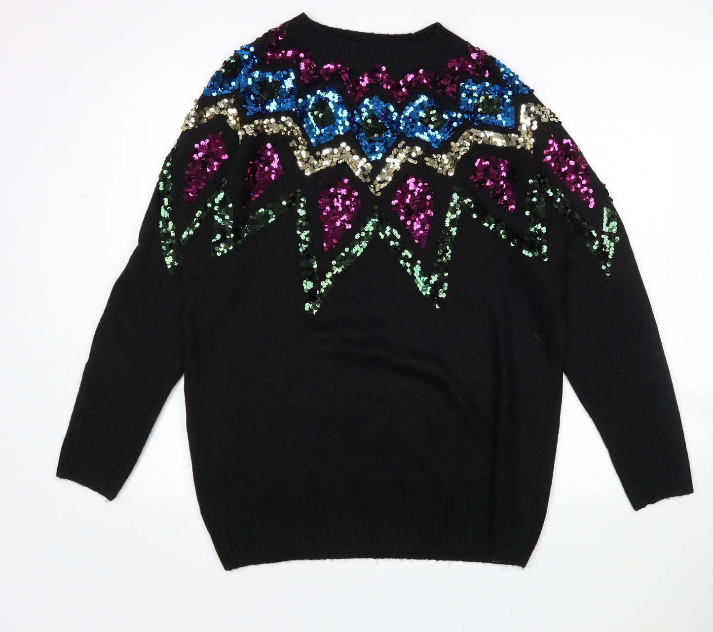 TU Womens Black   Pullover Jumper Size 14