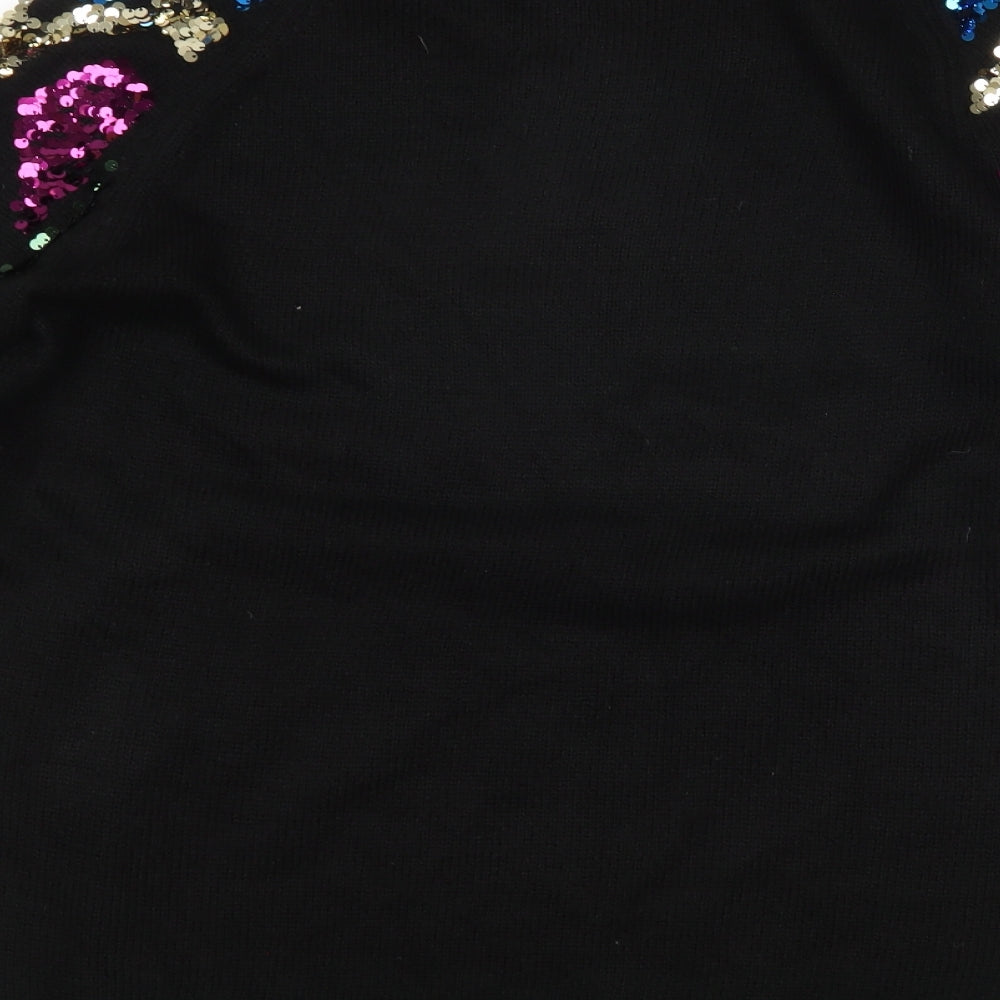 TU Womens Black   Pullover Jumper Size 14