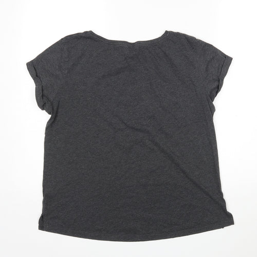 M&S Womens Grey   Top Pyjama Top Size 14