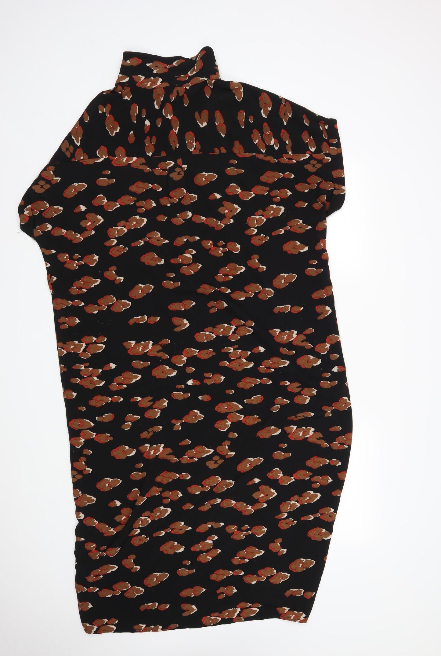 New Look Womens Multicoloured Animal Print  Shirt Dress  Size 18