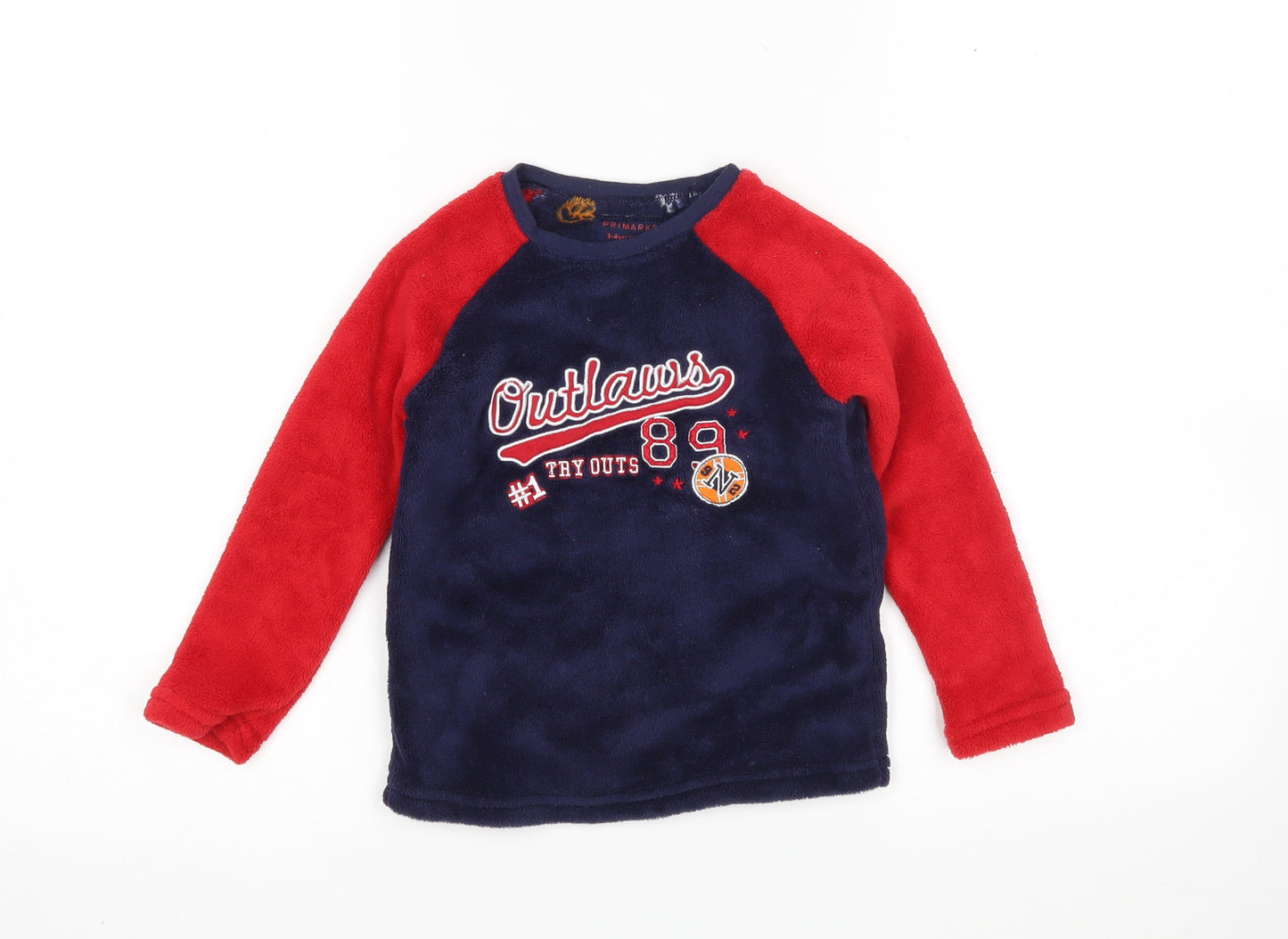 Primark Boys Multicoloured    Pyjama Top Size 3-4 Years
