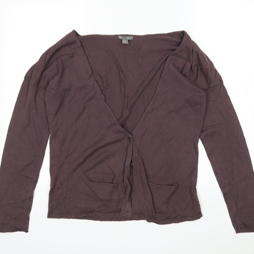 Gap Womens Purple   Cardigan Jumper Size M