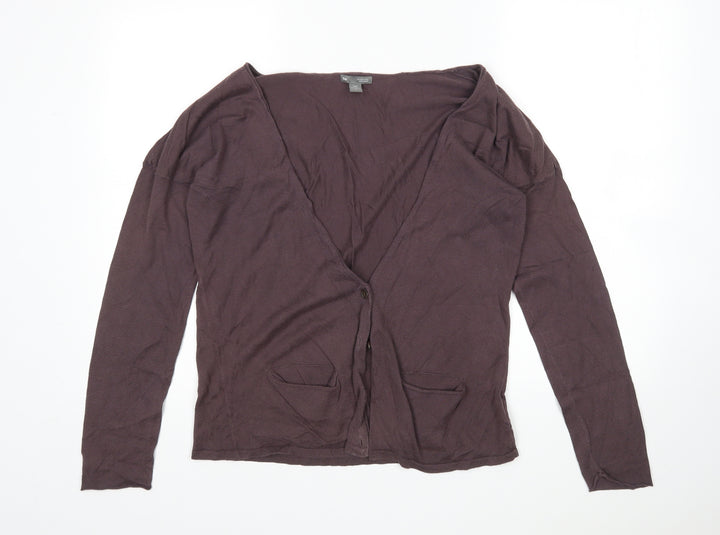 Gap Womens Purple   Cardigan Jumper Size M