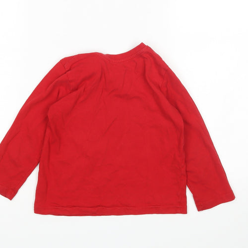 Primark Boys Red    Pyjama Top Size 3-4 Years  - super Hero
