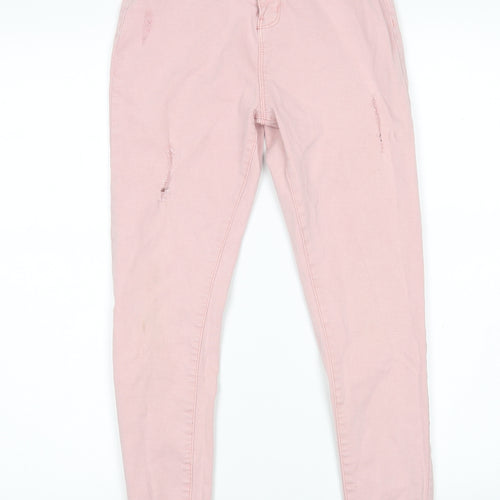 Denim Co Girls Pink   Skinny Jeans Size 11-12 Years