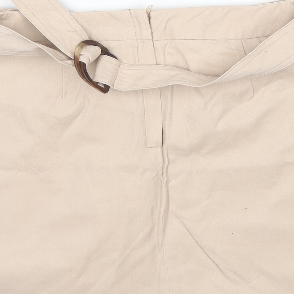 Primark Womens Beige   Mini Skirt Size 10