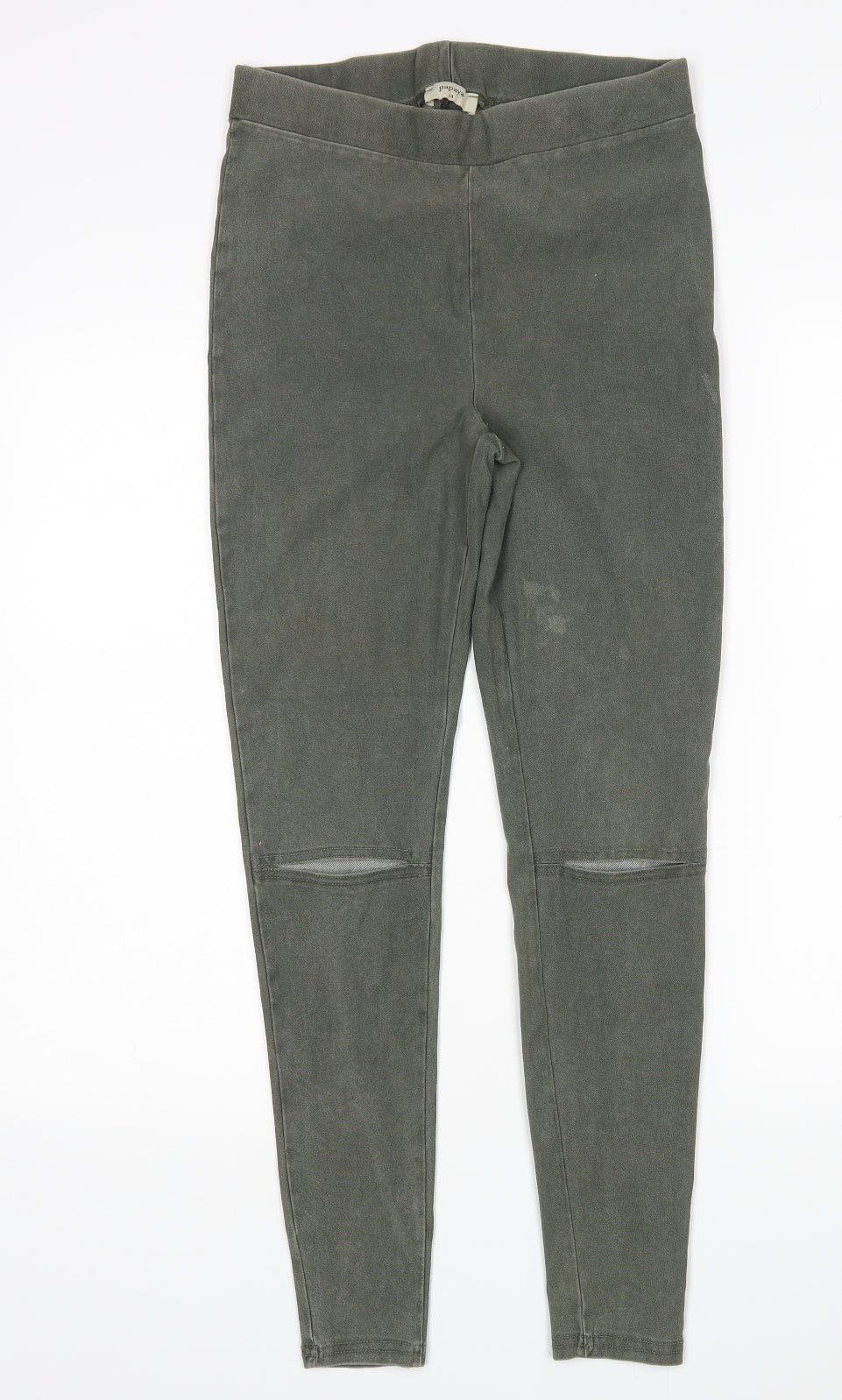 Papaya Womens Green   Jegging Jeans Size 14 L28 in