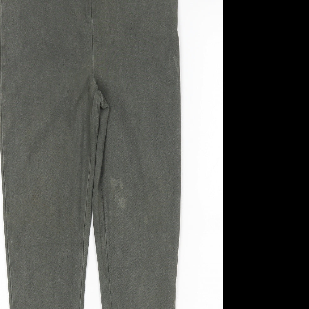 Papaya Womens Green   Jegging Jeans Size 14 L28 in