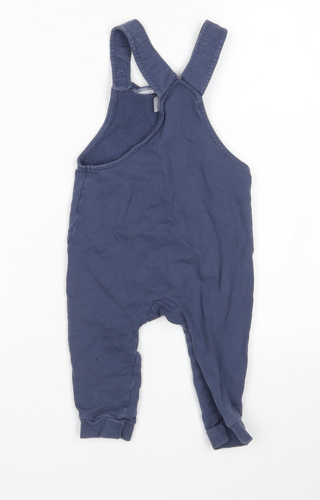 H&M Boys Blue   Dungaree One-Piece Size 12-18 Months