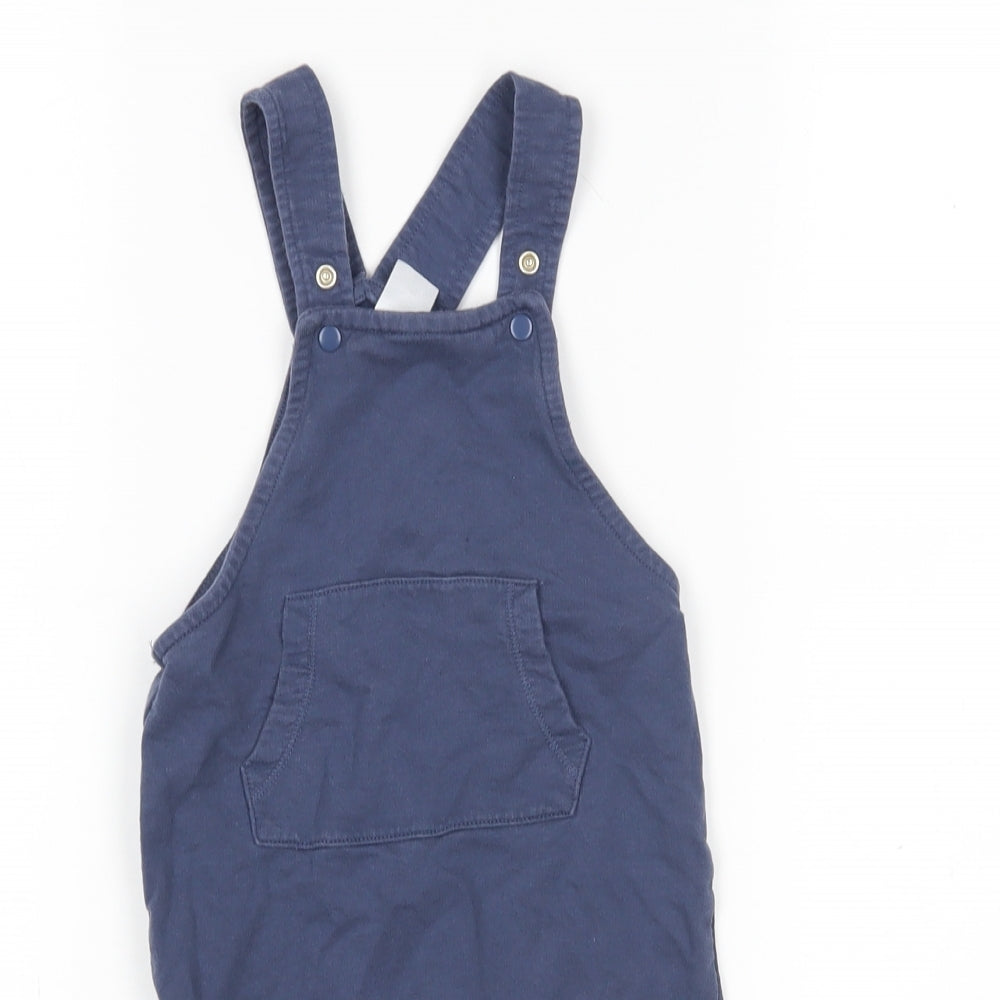 H&M Boys Blue   Dungaree One-Piece Size 12-18 Months