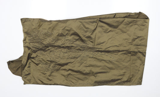 Front view of Preworn women’s green shawl/wrap
