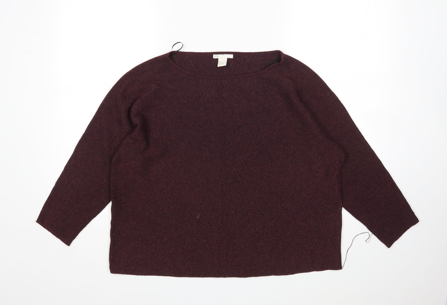 H&M Womens Purple   Pullover Jumper Size L