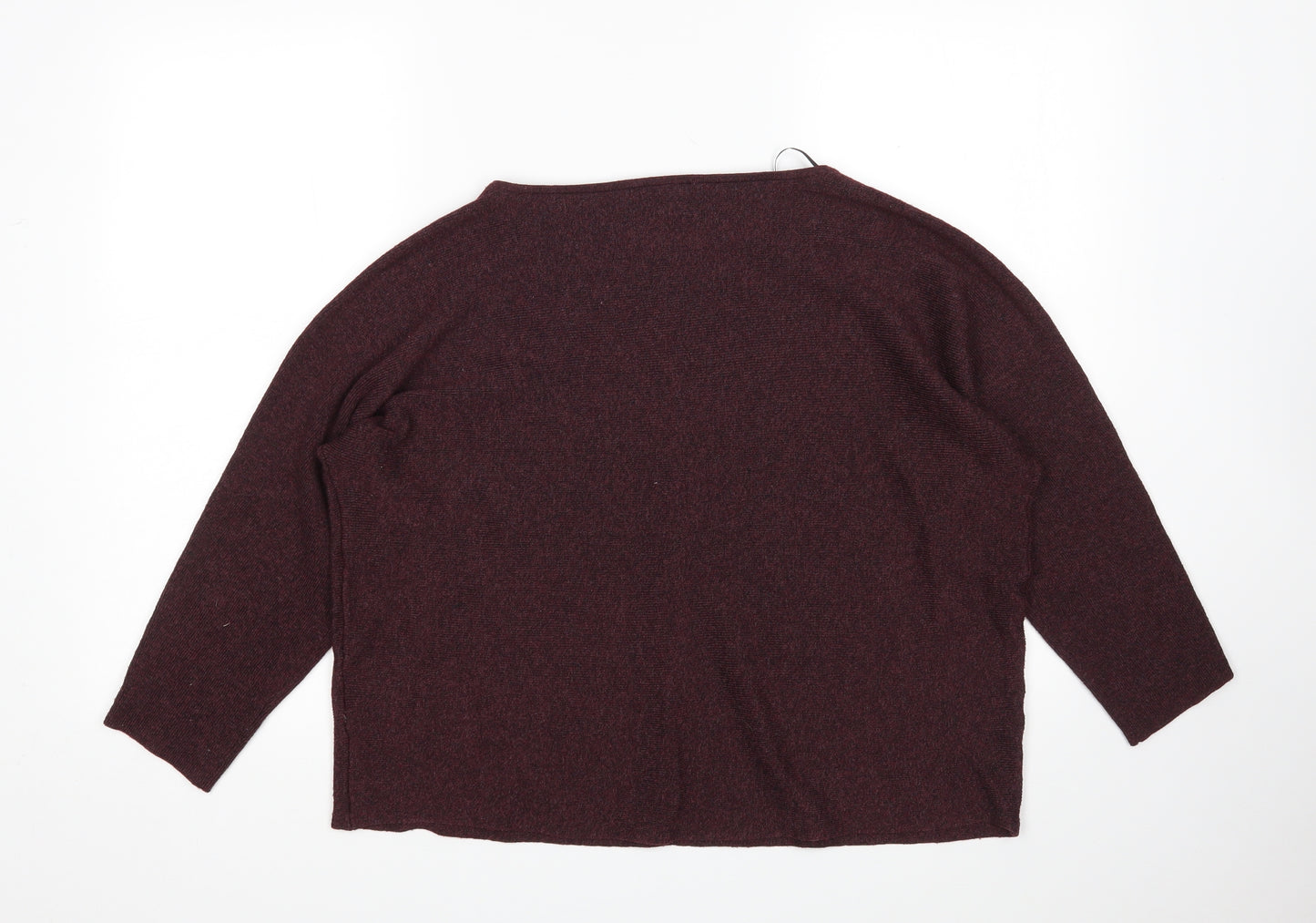 H&M Womens Purple   Pullover Jumper Size L