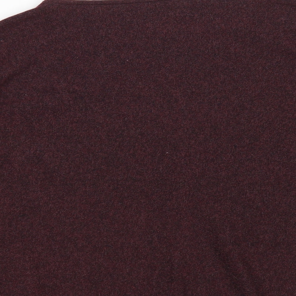 H&M Womens Purple   Pullover Jumper Size L