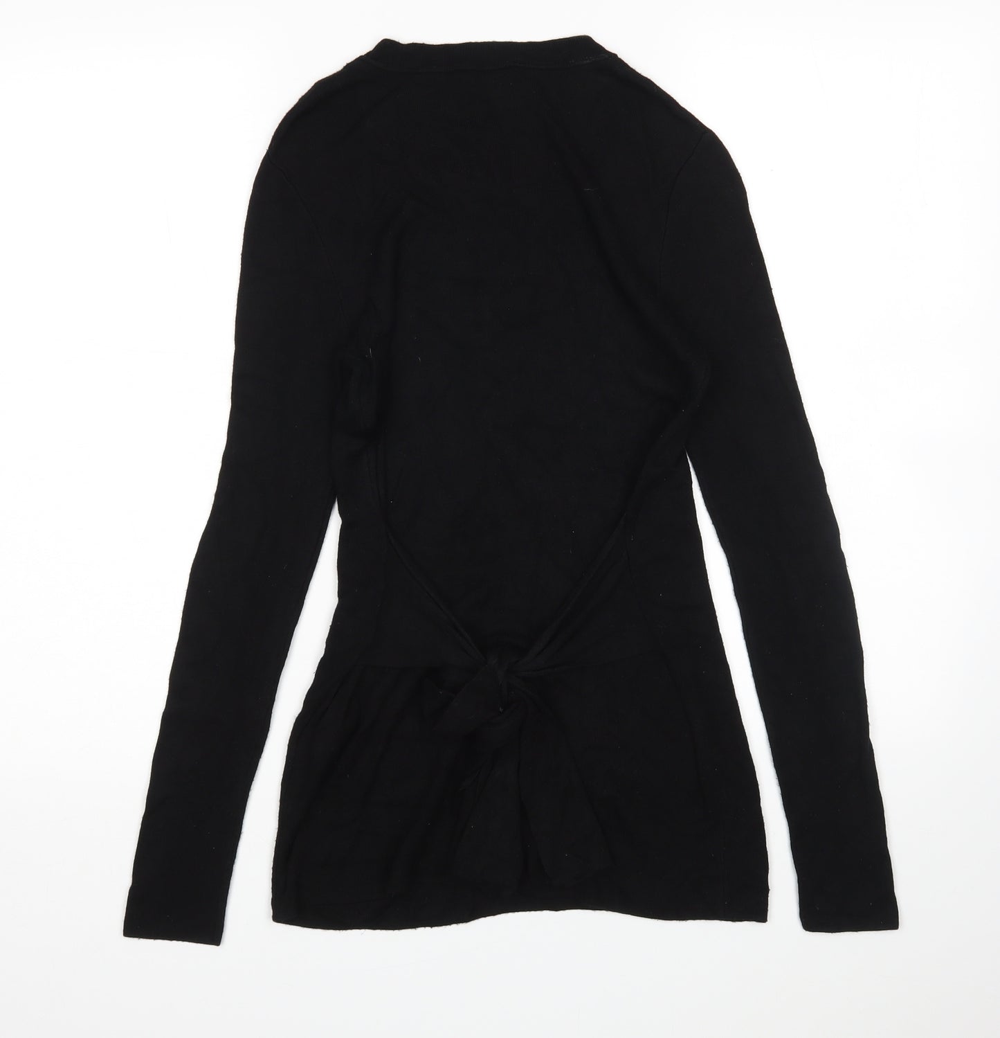 Warehouse Womens Black   Pullover Jumper Size 8