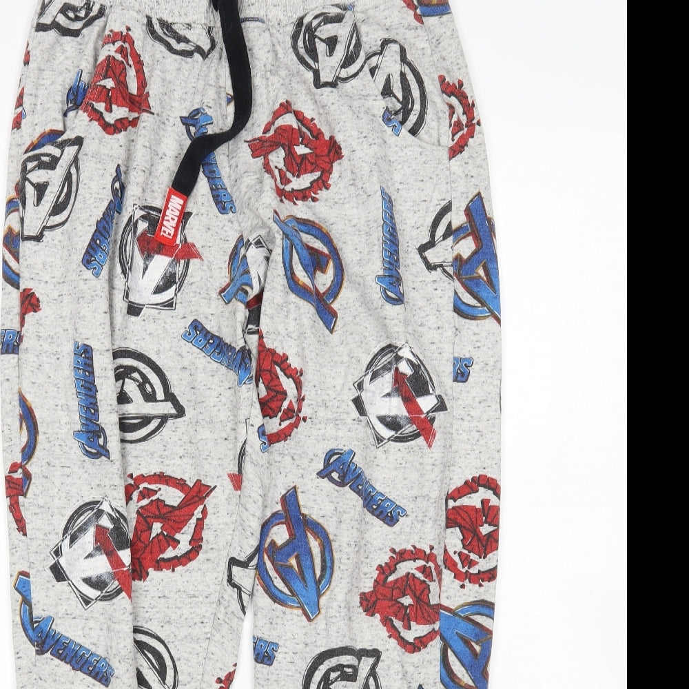 F&F Mens Grey    Pyjama Pants Size L  - marvel