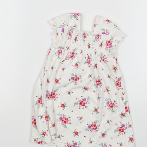 George Girls Multicoloured Floral  A-Line  Size 3-6 Months