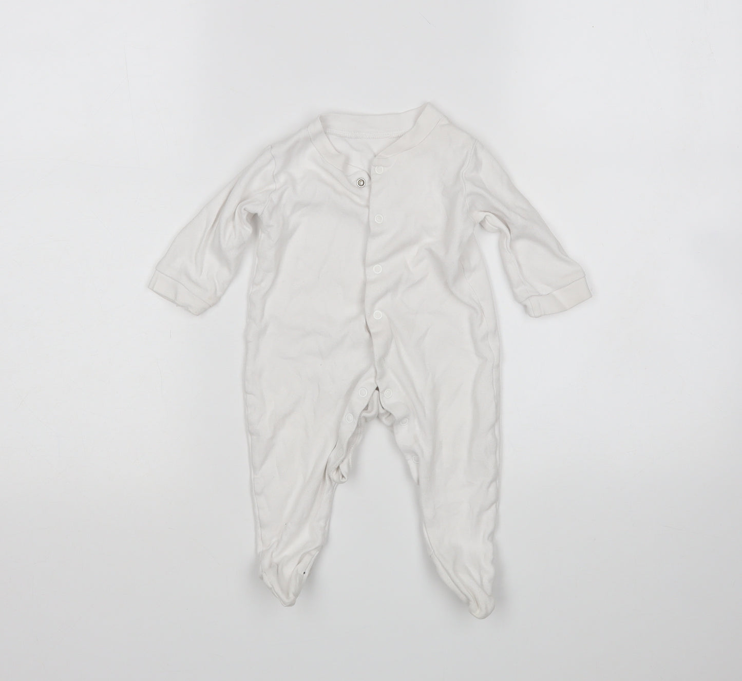 George Baby White   Babygrow One-Piece Size 3-6 Months