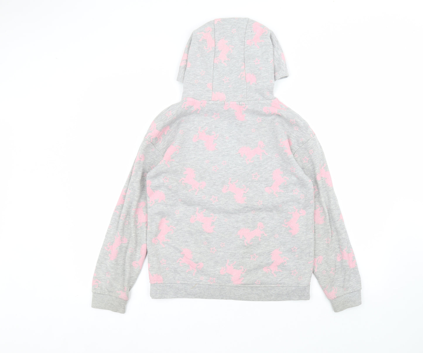 Primark Girls Grey   Pullover Hoodie Size 11-12 Years