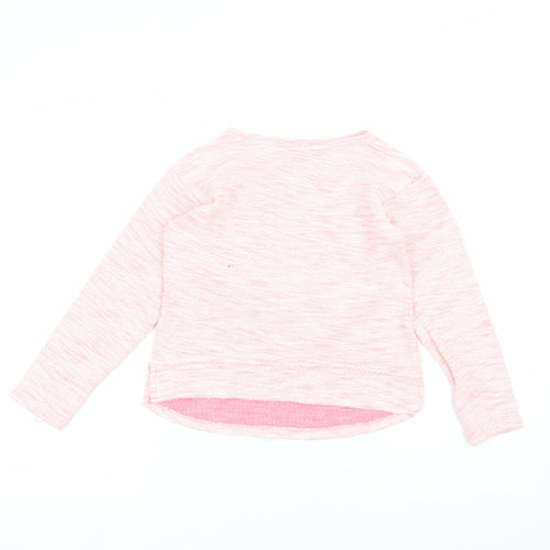 Miss e-vie Girls Pink   Pullover Jumper Size 9-10 Years