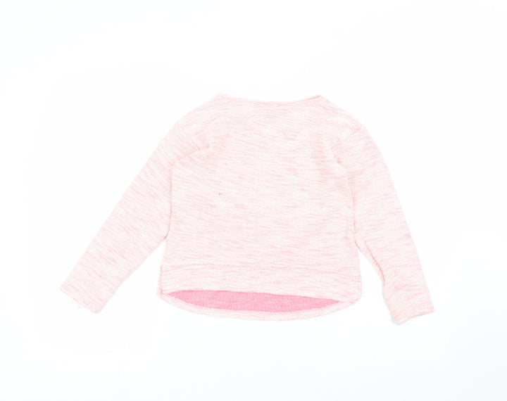 Miss e-vie Girls Pink   Pullover Jumper Size 9-10 Years