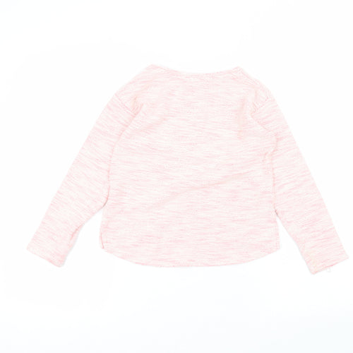 Miss e-vie Girls Pink   Pullover Jumper Size 9-10 Years