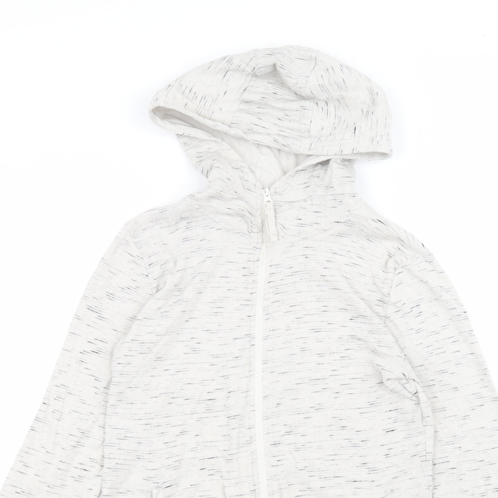 Mountain Warehouse Womens White   Full Zip Hoodie Size 8