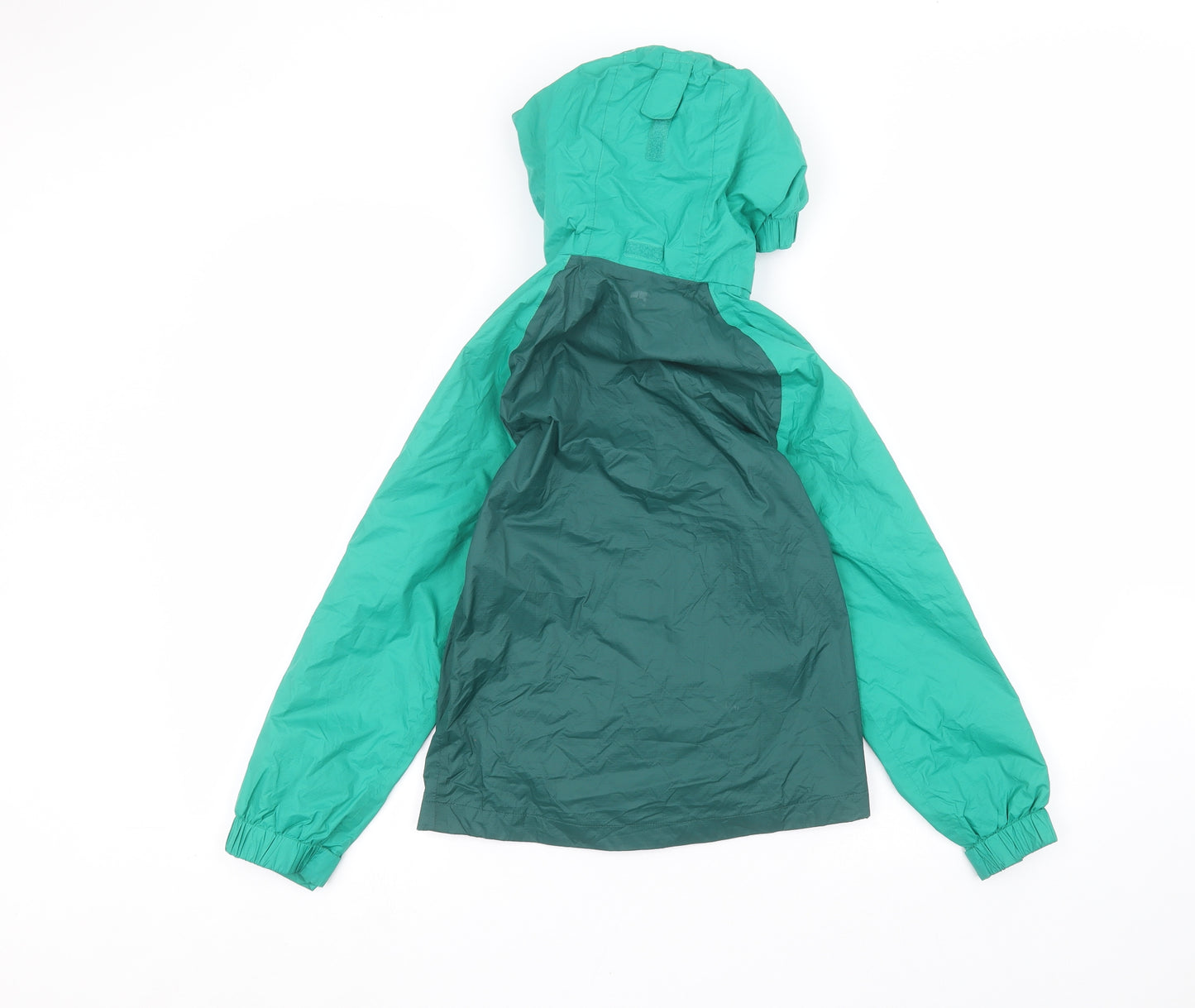 Mountain Warehouse Boys Green   Rain Coat Coat Size 9-10 Years