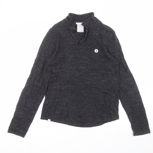Putney Bridge Mens Black   Pullover Jumper Size S