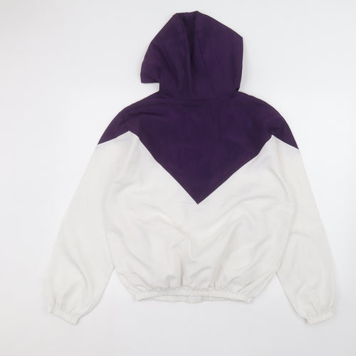 Preworn Womens White   Rain Coat Coat Size XL