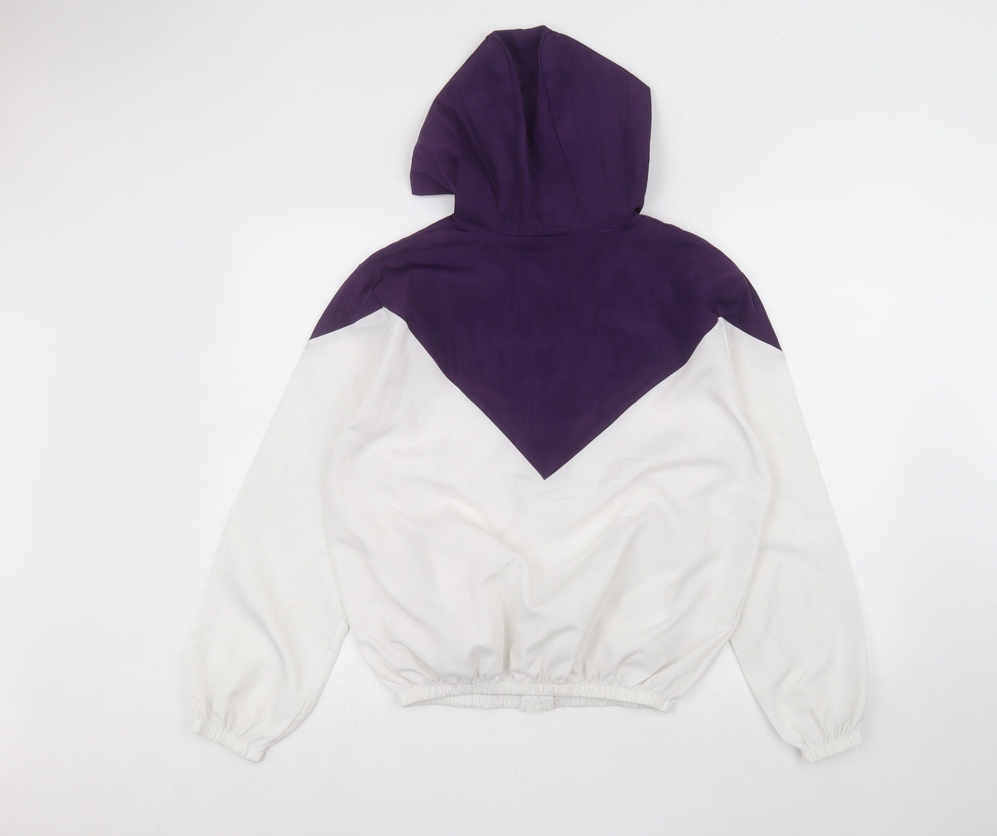 Preworn Womens White   Rain Coat Coat Size XL
