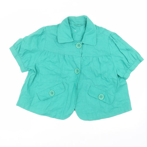 Dorothy Perkins Womens Green   Jacket  Size 16