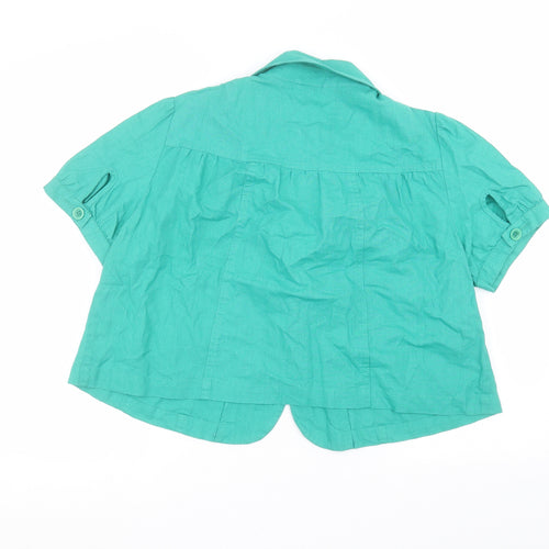 Dorothy Perkins Womens Green   Jacket  Size 16