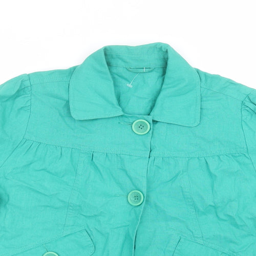 Dorothy Perkins Womens Green   Jacket  Size 16
