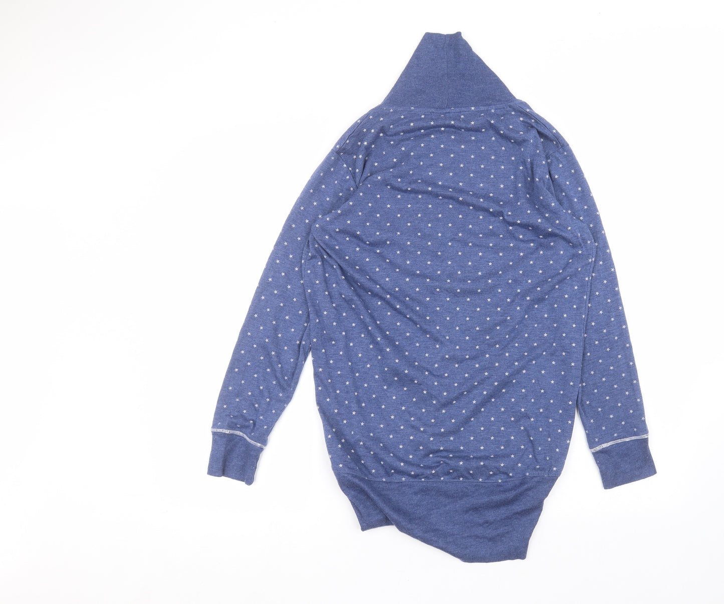 la marquise Womens Blue Polka Dot  Cardigan Jumper Size S