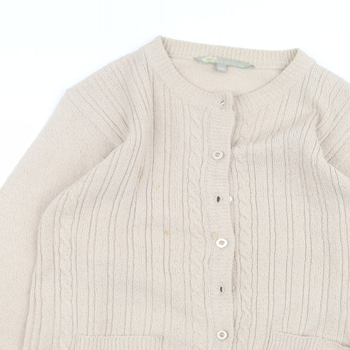 Akal Collection Womens Brown   Cardigan Jumper Size M