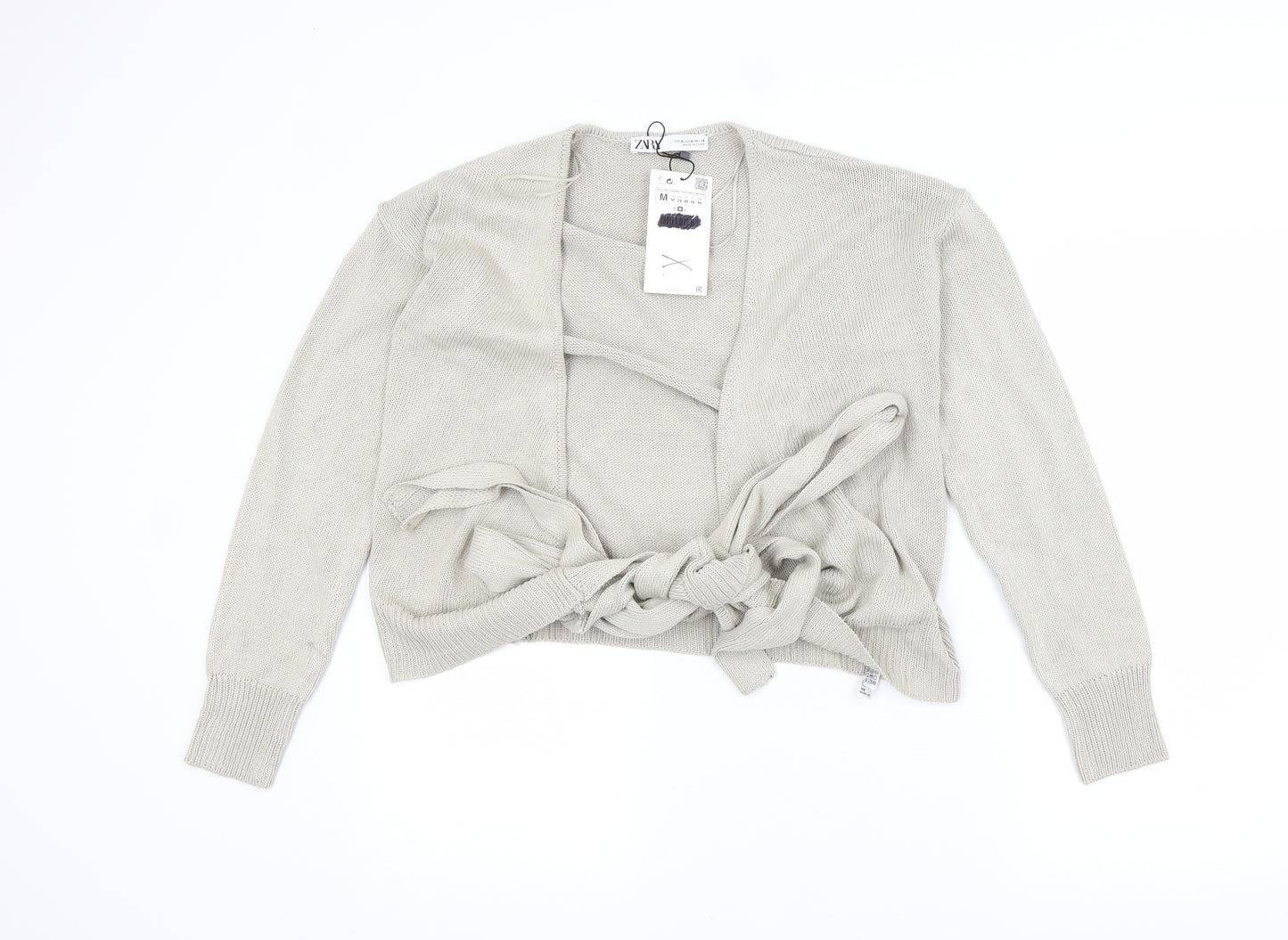 Zara Womens Brown   Cardigan Jumper Size M