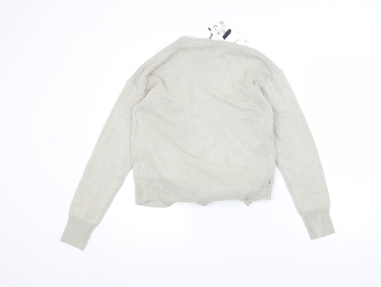 Zara Womens Brown   Cardigan Jumper Size M