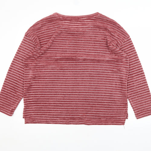 George Womens Red   Pullover Jumper Size 16