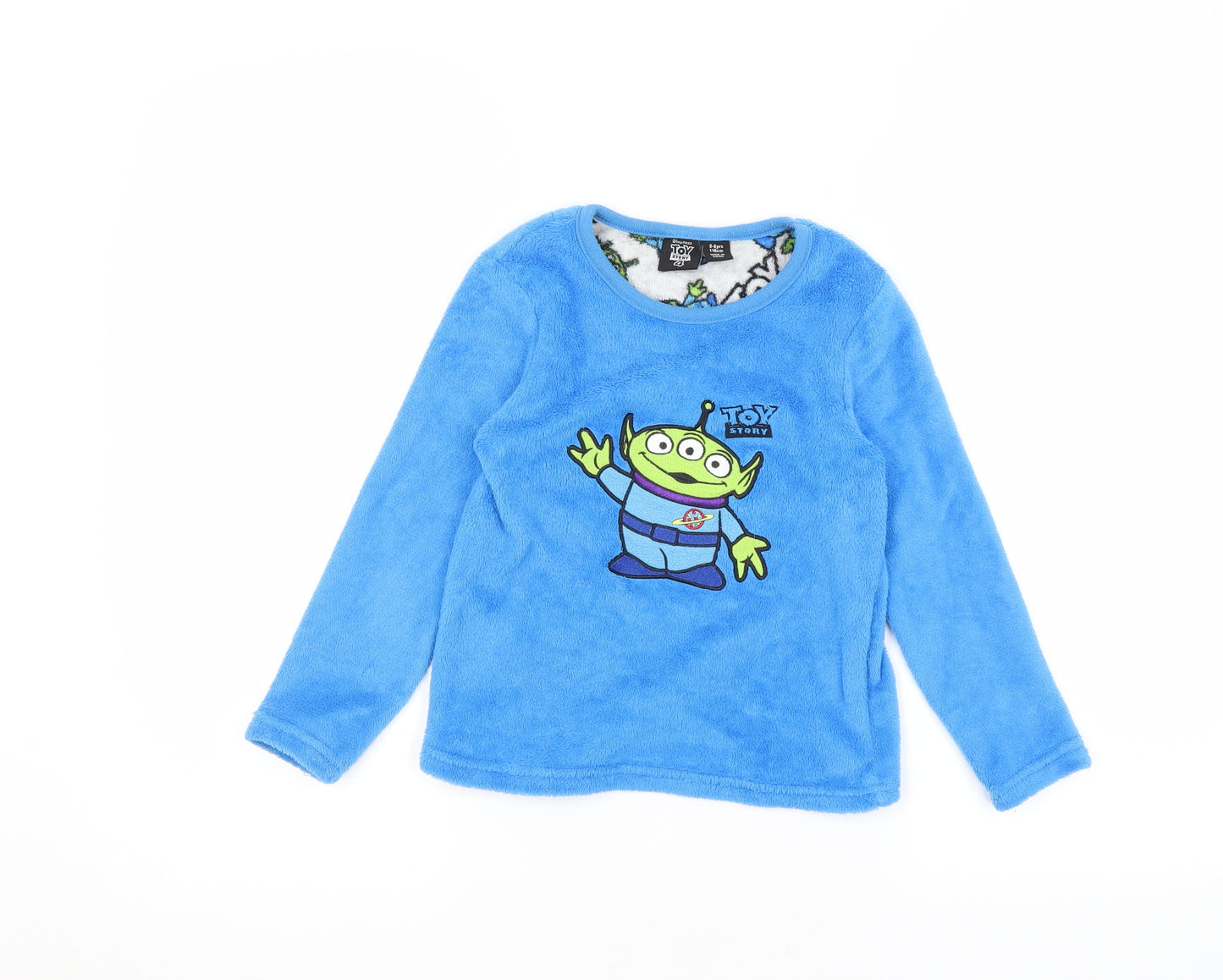 Primark Boys Blue   Pullover Jumper Size 5-6 Years