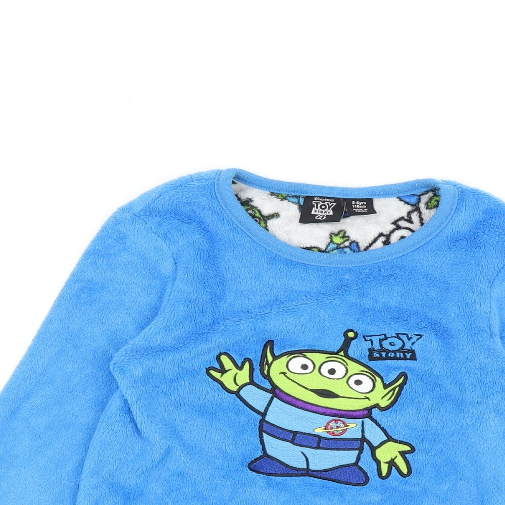 Primark Boys Blue   Pullover Jumper Size 5-6 Years