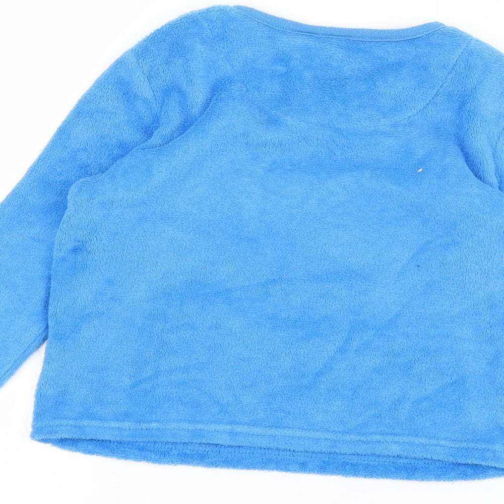Primark Boys Blue   Pullover Jumper Size 5-6 Years