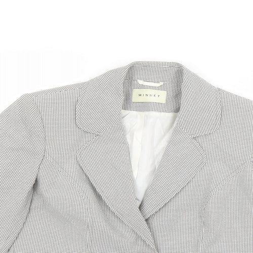 Minuet Womens White   Jacket  Size 10