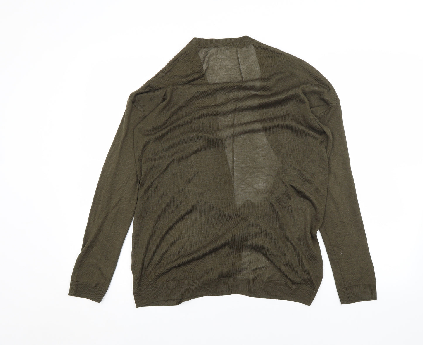 H&M Womens Green   Cardigan Jumper Size S
